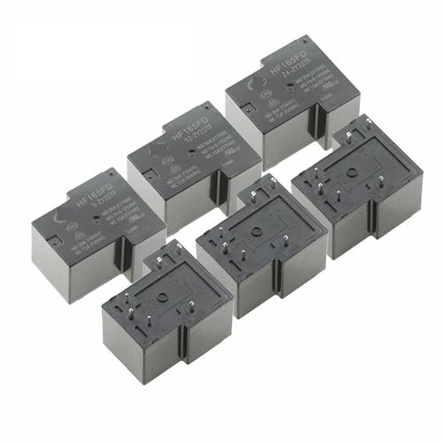 Relais HF165FD-12-ZY2STF de 30A et 277VAC à 6 broches pour circuits imprimés