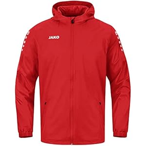 JAKO Unisex Allwetterjacke Team 2.0, rot, L
