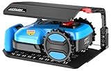 ACFARM Robotic Lawn Mower for 0.25 Acre 47% Slope, Automatic Lawnmower with 20V 4.0Ah Battery and APP Function, Docking Station and Garage Included