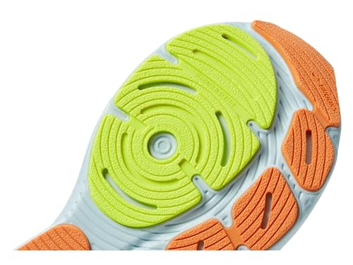 Brooks Women’s Glycerin 21 Neutral Running Shoe - Coconut/Aqua/Autumn Sunset - 9 Medium