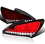 SPEC-D TUNING Red Smoke Lens Sequential LED Bar Tail Lights Compatible with 2010-2016 Hyundai Genesis 2Dr Coupe Left + Right Pair Assembly