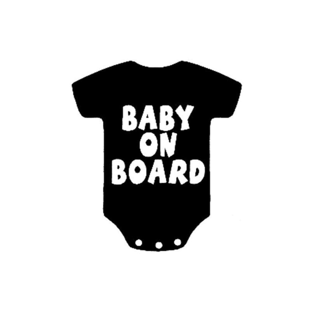 Stukk Stickers Autocollant En Vinyle Pour Fenêtre De Voiture Motif Bébé