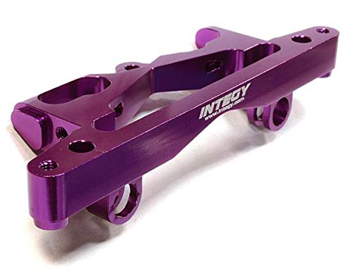 Integy RC Model Hop-ups C26388PURPLE Billet Machined Shock Tower for HPI 1/10 Scale Crawler King