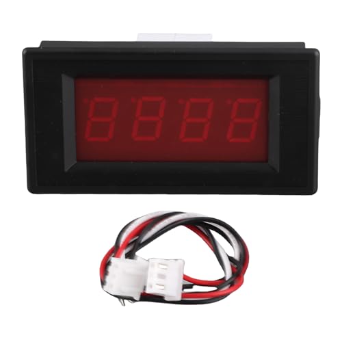 Image of Digital DC Panel Voltmeter Voltage Meter with Red LED Display for Automotive Marine Industrial Use 300V 400V 500V