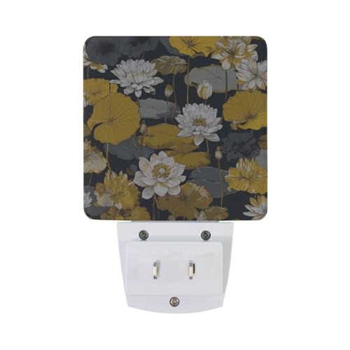 Luz Nocturna LED con Sensor Floral para Enchufe miniatura 6
