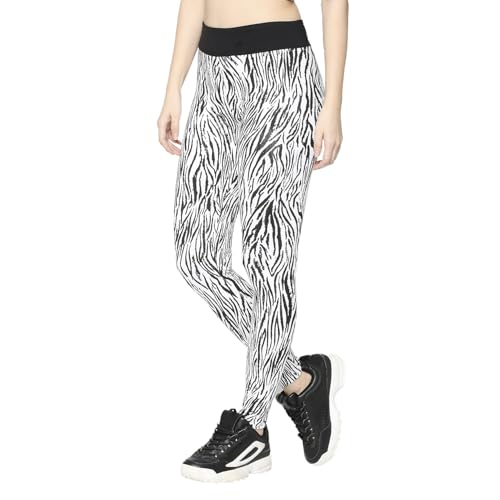 Image of Being Human Women's Casual Legging Fit Leggings (Jet Black)