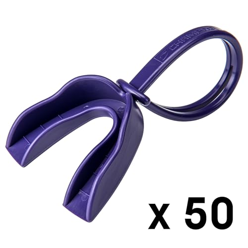Protège-dents avec sangle CHAMPRO violet pour vos matchs de hockey sur glace