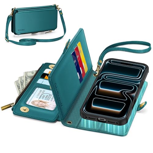 TUCCH iphone 17Pro Ή P[X 蒠^ 2 in 1  6.3C` V_[ Xgbvt O e RFIDubLO 9J[h|Pbg t@Xi[ | ΂ߊ| X^h@\ PU Ռz (20