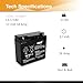 Casil 12V 18Ah Battery – 2 Pack Sealed Lead Acid (SLA) AGM – Replacement for Pride Mobility Go-Go Elite Traveler Plus, MKB ES17-12, Scooter & Wheelchair Applications