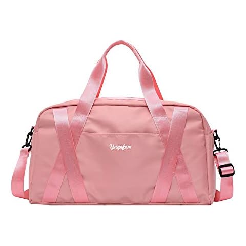 Travel Duffle Gym Bag with Detachable Strap, Fashion Sport Holdall Bag Training Handbag Yoga Bag Travel Overnight Weekend Shoulder Tote Bag for Man and Women Cover