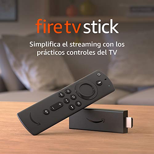 Fire TV Stick, Reacondicionado Certificado | Con mando por voz Al...