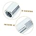 FIXOSHEE Angle Extension Rod Threaded Polishing Adapter for Angle Grinders User-friendly Design for and Industrial Use Extends Reach for Enhanced Efficiency