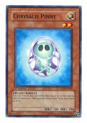 Yu-Gi-Oh! - Chrysalis Pinny (TAEV-EN009) - Tactical Evolution - 1st Edition - Common