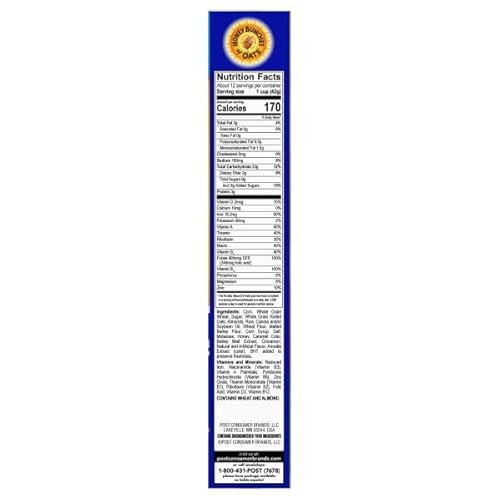 Honey Bunches Of Oats 88177 With Almonds, Heart Healthy, Low Fat, Made With Whole Grain Cereal thumb #1