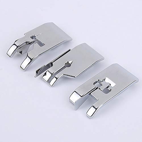 Set de 3 pies para máquina de coser 1/4 pulg miniatura 4