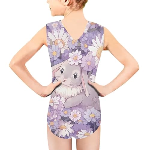 Image of Girls' Swimwear for 3-14 Cartoon Bathing Suit Girl Swimsuit Gym Leotard