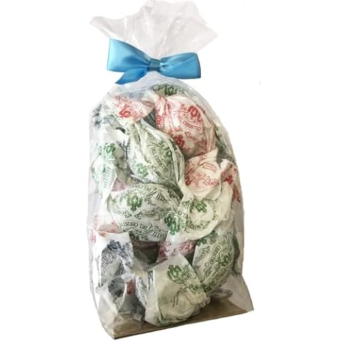 Amaretti del Chiostro Crunchy individually wrapped Italian Amaretti Biscuits in gift Bag 16 biscuits (approx 150g) Cover