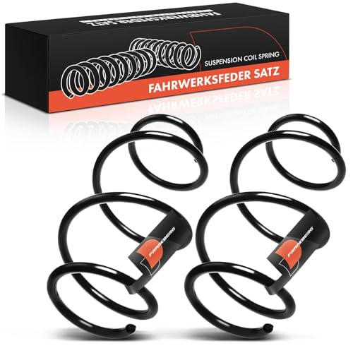 Frankberg 2x Coil Spring Front axle Compatible with 1 Series F20 2010-2019 1 Series F21 2011-2021 2 Convertible F23 2015-2021 Replace# 31336851919