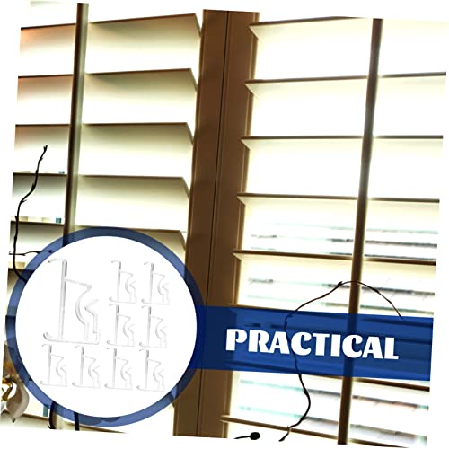 Accesorios de ventana: clips de cortina resistentes para persianas verticales 5