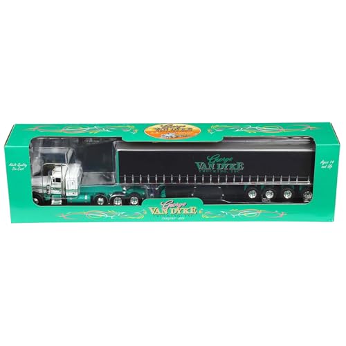 Peterbilt 379 Camión Semi con Trailer 1:64 miniatura 7