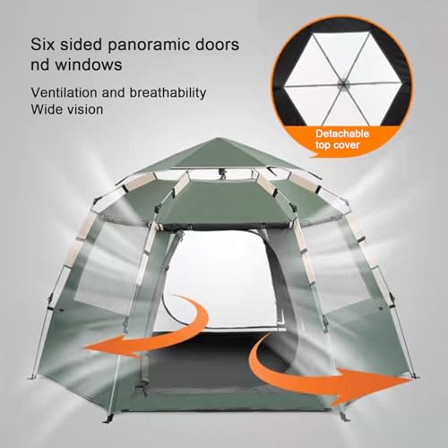 Carpa para camping familiar automática 3-5 personas miniatura 6