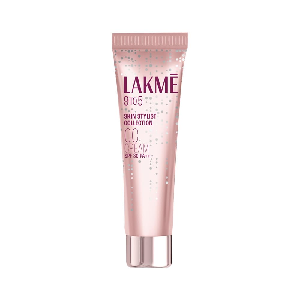 Lakme 9 to 5 CC Cream Mini||Bronze|| Light Face Makeup with Natural Coverage|| SPF 30 - Tinted Moisturizer to Brighten Skin|| Conceal Dark Spots|| 9 g