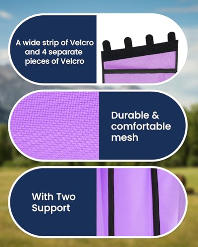 image for Huimpet Premium Horse Fly Boots, Ultimate Protection Set for Horse Leg