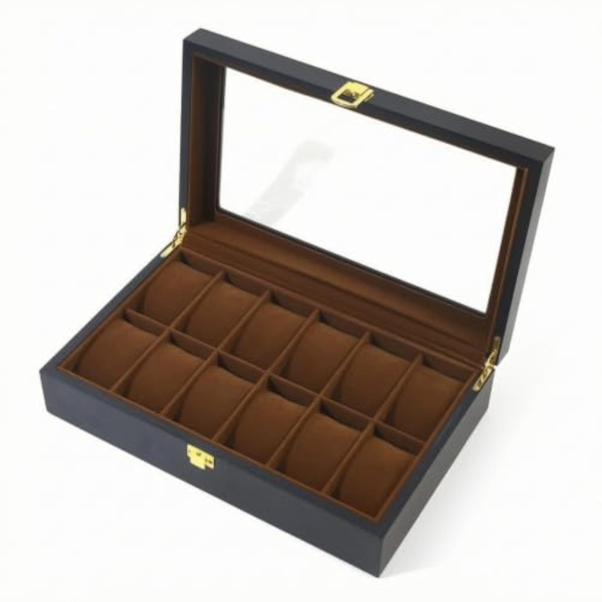 Clear Watch Display Box with Matte Finish for Collectors