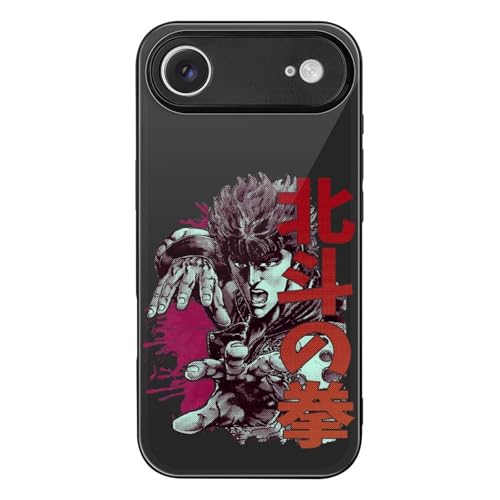 iPhone17 Air用ケース 北斗の拳 アイフォン17 Air用ケース スマホケース TPU 強化ガラス 耐衝撃 おしゃれ かわいい 擦り傷防止 指紋防止 互換性のある 2025新型