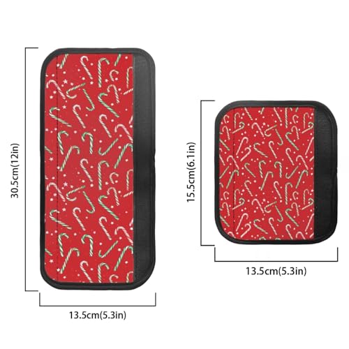 Image of Christmas 6 Piece Refrigerator Handle Covers Non Slip Fridge Handle Covers Washable Appliance Handles Cover for Fridge Microwave Stove Dishwasher Christmas Decor for Kitchen