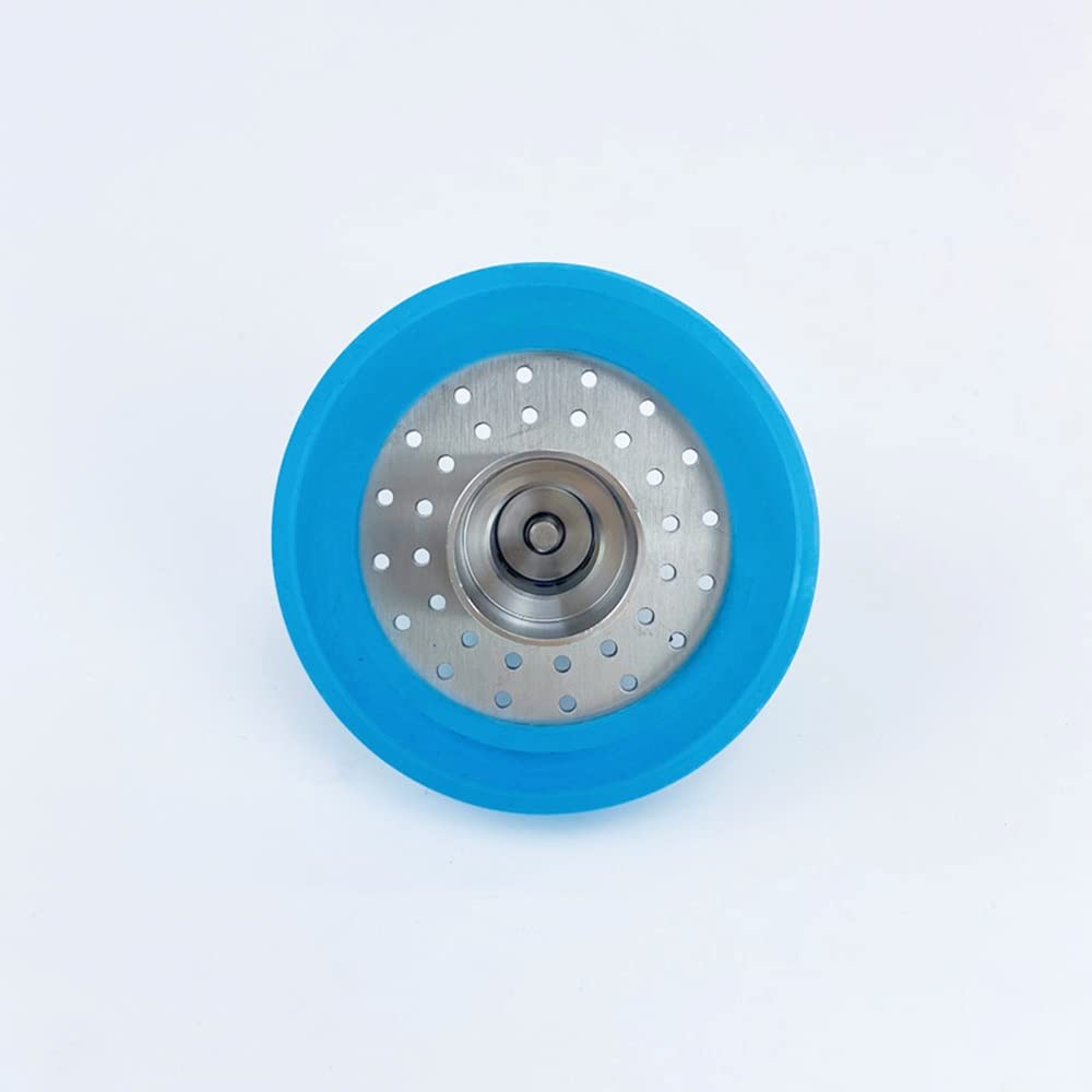 Bubble Plate Set, 2"(OD64mm) High Quality Red Copper Or Stainless Steel 304 Bubble Plate Set with Special Gasket for 2" Distillation Lens Column Blue (Color : Stainless Steel 304)