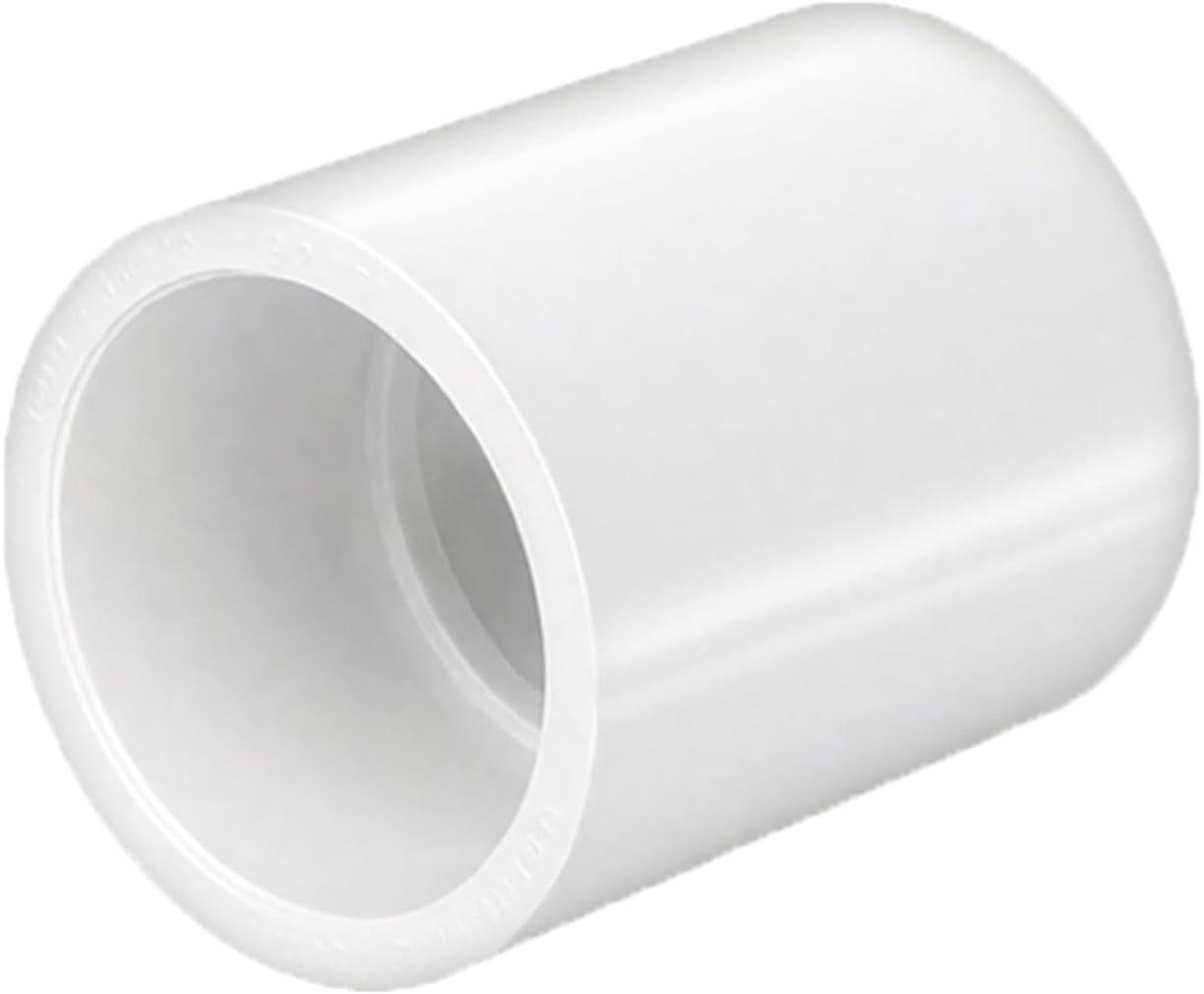 LESSO 4 Inch PVC Pipe Coupling Adapter, SCH40 Heavy Duty UPVC Slip x Slip Connection - ASTM D2466 Standard for Plumbing, Irrigation & Pool Systems