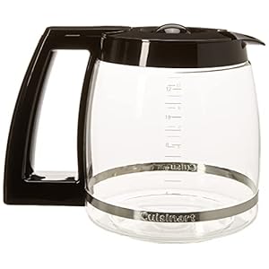 Cuisinart 12-Cup Replacement Glass Carafe for Coffee Maker, DCC-1200PRC