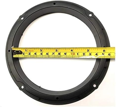 2 Pairs 6.5" 6.75" Inch Car Stereo Door Speaker Install Bracket Mount Plates for Aftermarket Speaker Installation -Made for Some Hyundai + Kia Vehicles -Compatible Vehicles Listed Below