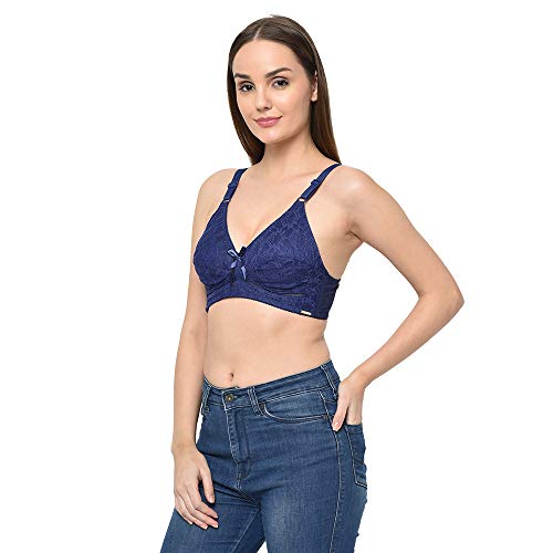 Image of Da Intimo Bridal Non Padded Lacy Bra