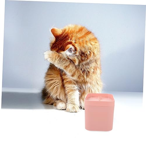 Fuente de Agua Automática para Gatos Yardwe Rosa miniatura 7