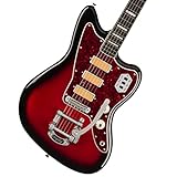 Fender Gold Foil Jazzmaster Candy Apple Burst EB Limited Edition Electric Guitar with Deluxe Gig Bag