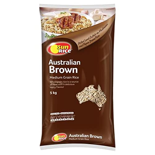 Sunrice Medium Grain Brown Rice 5 kg