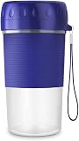Batidora Multifuncional Portátil Carga USB, Desmontable, Cuchillas De Acero Mini Licuadora Adecuado para Todo Tipo De...