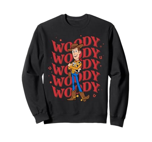Image of Disney and Pixar's Toy Story Sheriff Woody Groovy Logo Sweatshirt