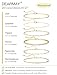 DEARMAY Dainty 14K Gold Plated Bracelets for Women Trendy Waterproof Jewelry Sets Fashion Stackable Rope Box Herringbone Paperclip Chain Link Bracelet Pack Stack Gifts for Womens