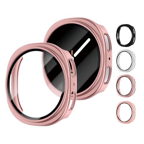 �y4����zGalaxy Watch 8 44mm ��p PC �}�b�g ��̌^�J�o�[ �����^ �S�ʕی� �ϏՌ� ���t���ȒP �w��h�~ ���h�~ �ی�P�[�X �M�����N�V�[�E�H�b�`8 case �J�o�[