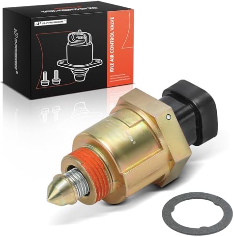 A-Premium Fuel Injection Idle Air Control Valve Compatible with GMC, Pontiac, Cadillac, Olds., Buick, Isuzu, Jaguar, Land Rover & AM General - 82-96 - K/C/V Calss, S15, Yukon, Skylark, XJ6 & More