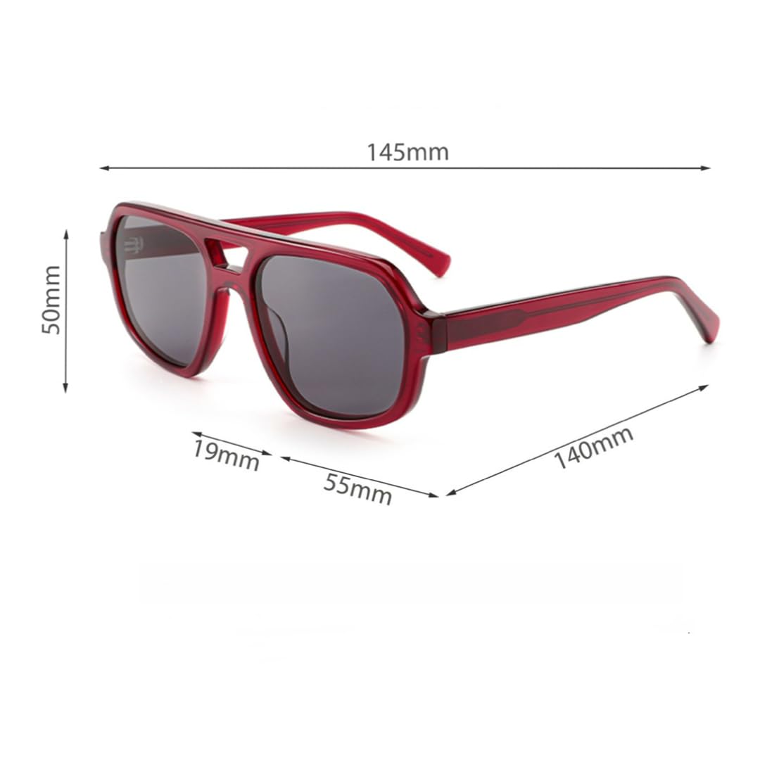 Gafas de sol vintage de moda con protección UV400 para mujer y hombre