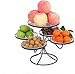 Corbeille de fruits Fruit Bowl Plateau de fruits Salon fruits ménagers vaisselle moderne Table basse multifonction style européen simple multi-couche Fruit Basket Fruit stand Assiette de fruits