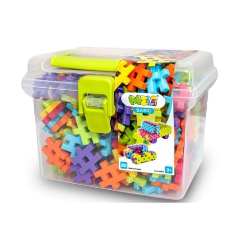 MELI- Basic Travel Box 250 Pezzi Costruzione Giochi, Colore (Multicolore), 50002