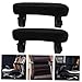 DOITOOL 4pcs Armrest Pads for Office Chairs Comfortable Memory Elbow Cushions Arm Rest Covers for Gaming Chairs and Wheelchairs Supportive and Design