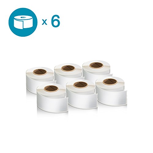 DYMO Authentic LabelWriter 1-Up File Folder Labels for LabelWriter Label Printers, White, 9/16'