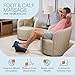 LifePro Foot Massager for Neuropathy - Relaxing Calf and Foot Therapy with Heat Option for Maximum Soothing Relief - Massager for Blood Circulation and Revitalization
