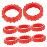 LRXIYODE 8 Piezas Protectores de Ruedas para Maletas Fundas de Silicona Antideslizantes y Resistentes para Patas de Equipaje Cubiertas de Pies para Maletas de Viaje Absorción de y
